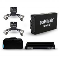 Pedaltrain Metro 16 Pedalboard Bundle with Spark Power Supply, Cables and Bag