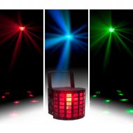 American DJ},description:The Mini Dekker LZR, part of the Startec Series, offers two classic dance floor effects in one fixture to help turn any event into a party - a Moonflower w