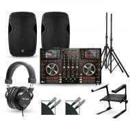 Numark},description:Built around the rugged and powerful Numark NV MKII DJ controller and two Harbinger V1015 15-inch active speakers, this DJ package has all the components a digi