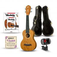 Oscar Schmidt},description:This ukulele is bundled with a carefully selected group of important accessories that will enhance your enjoyment of this instrument. This package includ