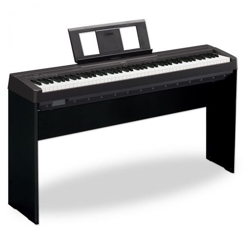 야마하 Yamaha P-45 88-Key Weighted Action Digital Piano & L85 Wood Keyboard Stand Kit