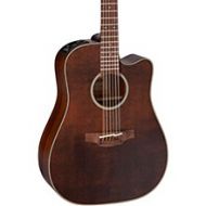 Takamine P1DC-12 SM 12-String Dreadnought Acoustic-Electric Guitar Medium Brown Stain
