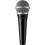 Shure},description:The PGA48 is a professional quality vocal microphone with an updated industrial design that features a black metallic finish and classic silver ball grille. Its
