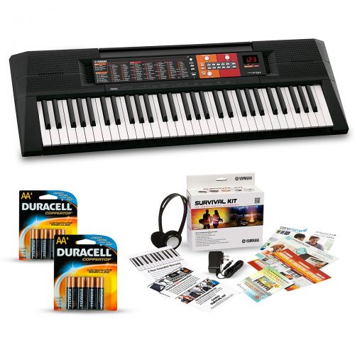 야마하 Yamaha PSR-F51 61-Key Portable Keyboard Package