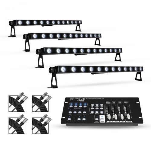  Proline},description:This complete VENUE lighting package includes everything you need for precise DMX accent and uplighting and stage lighting applications. Whether you’re a mobil