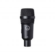 AKG},description:The AKG Perception P4 dynamic drum mic features a solid metal case that will stand up to typical stage use. Part of the AKG Perception Live microphone series, the