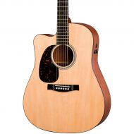 Martin},description:The DCPA4 Dreadnought Left-Handed Acoustic-Electric Guitar features a cutaway and is constructed with solid tonewoods. The back and sides are matched from Afric