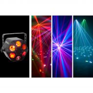 American DJ},description:ADJs Quad Phase HP is designed to fill a room and dazzle a crowd with dozens of razor sharp beams of light. This technologically advanced moonflower featur