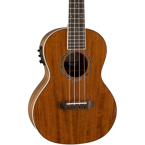  Fender},description:Packed with elegant style and top-notch features, the tenor-sized Rincon Ukulele has a rich, deep voice that’s uniquely inspiring. “Electrifying” isn’t a word o