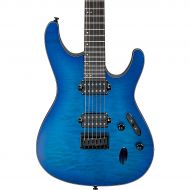 Ibanez},description:Cloaked in a Quilted maple top with beautiful transparent finish, a bound rosewood fretboard features jumbo frets. Lurking beneath the S Series’ graceful 3-D sh