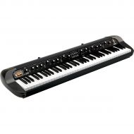 Korg},description:Housed in a sleek, curvaceous body, the SV-1 73-Key Stage Vintage Piano offers an elegant on-stage appearance. Coupled with retro-style controls and a smooth blac