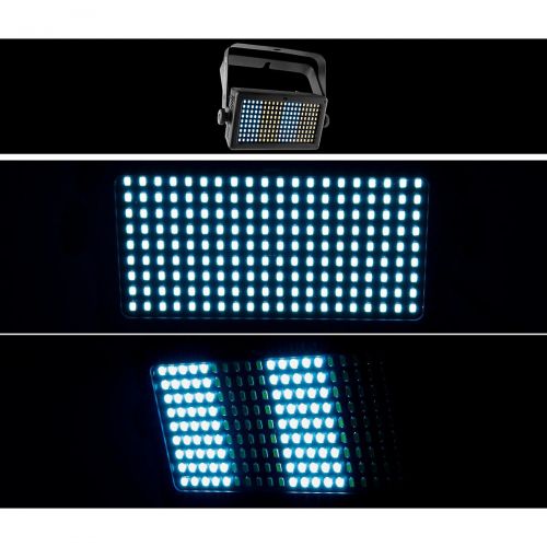  CHAUVET DJ},description:Shocker Panel 180 USB is a high-impact LED strobe light featuring four zones of control. Eye-popping built-in effects and chases pre-programs can be trigger