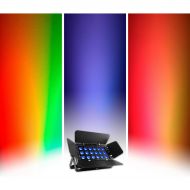 CHAUVET DJ},description:Chauvets SlimBANK T18 is a versatile tri-color LED wash light with brilliant eye-candy effects. With its removable barn doors, you can direct the