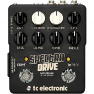 TC Electronic},description:The SpectraDrive high-quality bass preamp is ported directly from TC Electronic’s line of bass amps, and gives you exceptional tonal options for practice