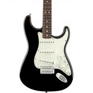Fender},description:The Fender Standard Stratocaster Electric Guitar is the guitar design that changed the world. This affordable model offers legendary Fender tone with classic st