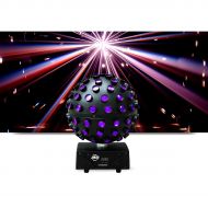 American DJ},description:The Starburst is a LED sphere effect that rotates to your music while shooting out super-sharp, multi-color beam effects. With a light source consisting of