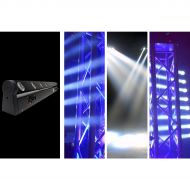 American DJ},description:The ADJ Sweeper Beam LED creates exciting lighting effects with its quick sweeping beams and its 8-Zone LED chasing, pulsing and strobing LEDs. This unique