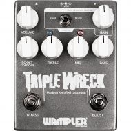 Wampler},description:The Triple Wreck is probably one of the tightest, thickest highest gain distortions you have ever heard. Many people have told Wampler that it sounds more like