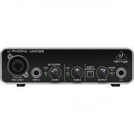 Behringer},description:When its time to record, you need a reliable audio interface, one you can count on. Thats why Behringer kicked things up a bit with the U-PHORIA Series USB A