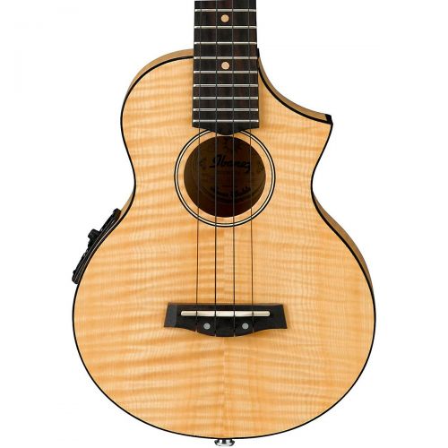  Ibanez},description:The sweet-toned, nylon-stringed ukulele originated in the 19th century in Hawaii. It gained great popularity in the U.S. during the early in 20th century and fr