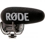 Rode Microphones},description:The VideoMic Pro+ is the next in line from Rodes on-camera mic series. This compact shotgun mic features a rechargeable battery, automatic power funct