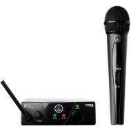 AKG},description:This kit pairs together the easy-to-use WMS40 Mini Wireless System Ch A with the rugged D8000M dynamic vocal mic, for an outstanding perfomance that is ideal for l