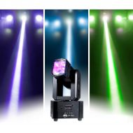 American DJ},description:The ADJ XS 200 is a revolution in moving lights. It features a single Axis head that has continuous 360-degree tilt rotation. The XS 200 utilizes two 10-Wa