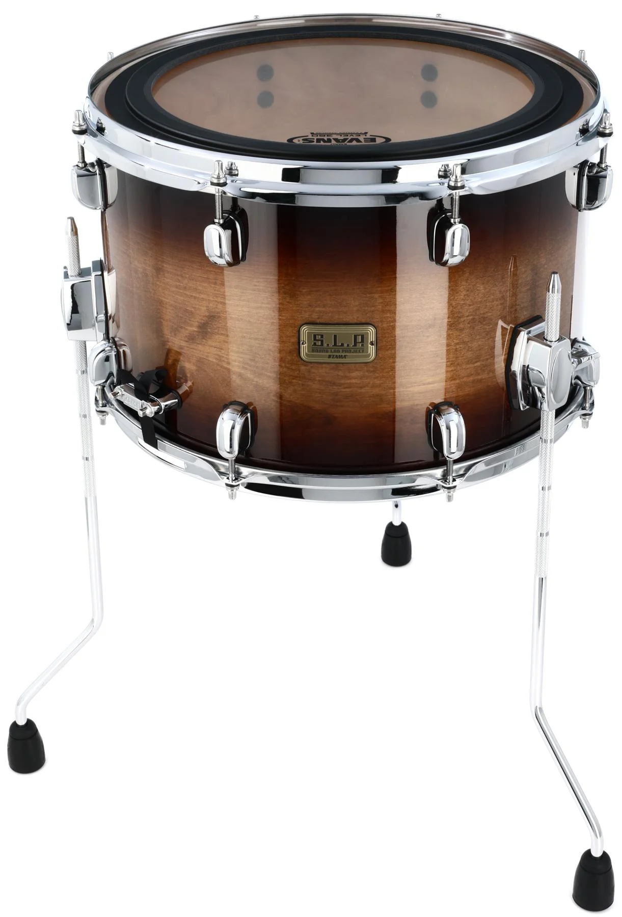 Tama S.L.P. Duo Birch Snare Drum - 10 x 16 inch - Transparent Mocha