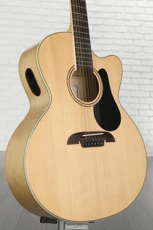 Alvarez AJ80ce 12-string Acoustic-electric Guitar - Natural