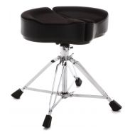 Ahead Spinal-G 4-leg Drum Throne with Saddle Seat - Black