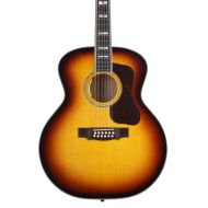 Guild F-512E Maple Jumbo 12-string Acoustic-electric Guitar - Antique Sunburst