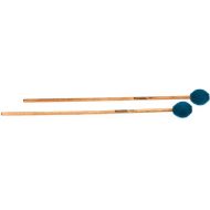 Innovative Percussion IP240 Medium Marimba Mallets - Teal Yarn - Birch