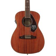 Fender Tim Armstrong Hellcat, 12-string Acoustic-Electric Guitar - Natural with Walnut Fingerboard