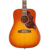 Epiphone Hummingbird 12-string Acoustic-electric Guitar - Aged Cherry Sunburst Gloss