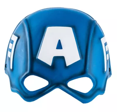 PartyCity Child Plastic Captain America Mask