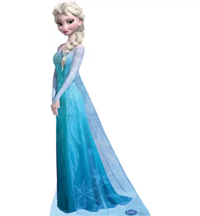 PartyCity Elsa Life-Size Cardboard Cutout - Frozen