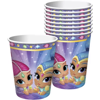 PartyCity Shimmer and Shine Cups 8ct