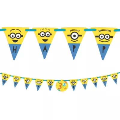PartyCity Minions Birthday Banner Kit