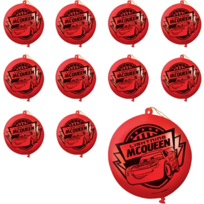 PartyCity Cars 3 Punch Balloons 24ct