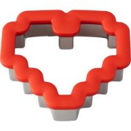 PartyCity Wilton Rosanna Pansino 8-Bit Heart Cookie Cutter