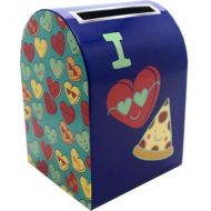 PartyCity I Heart Pizza Valentine Mailbox