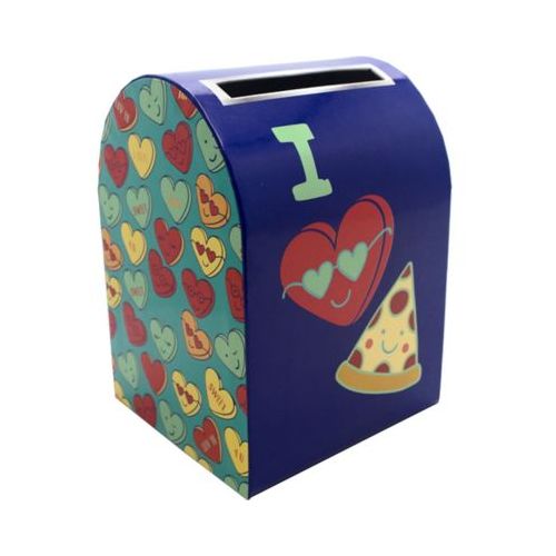  PartyCity I Heart Pizza Valentine Mailbox
