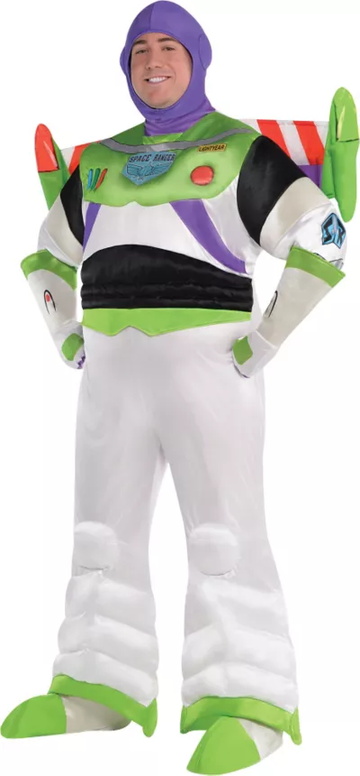  PartyCity Adult Buzz Lightyear Costume Plus Size Deluxe - Toy Story