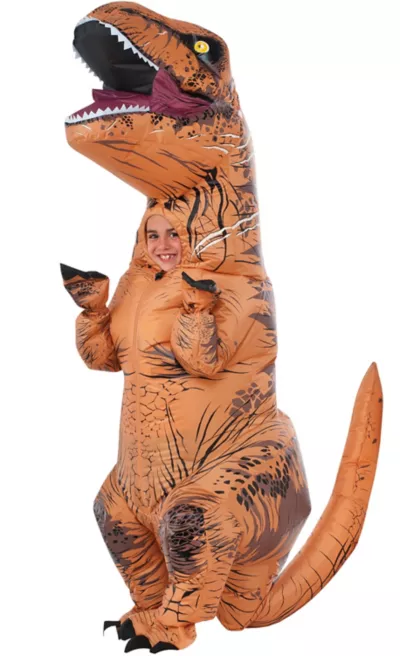  PartyCity Child Inflatable T-Rex Dinosaur Costume - Jurassic World