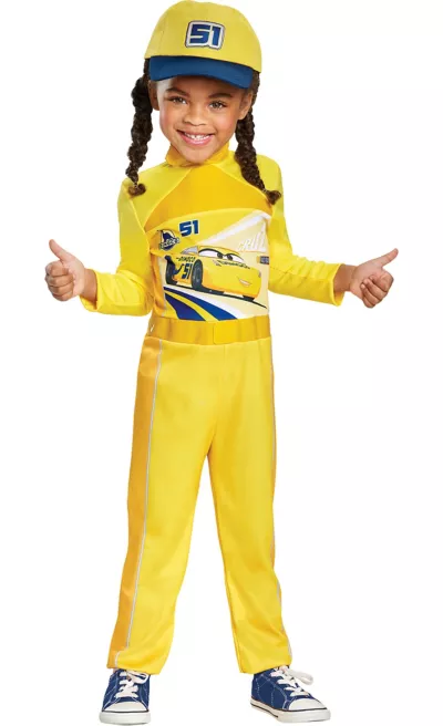  PartyCity Girls Cruz Ramirez Costume - Cars 3