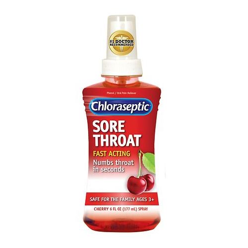 월그린 Walgreens Chloraseptic Sore Throat Relief Spray Cherry