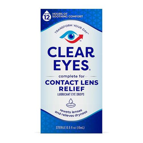 월그린 Walgreens Clear eyes Contact Lens Relief Soothing Eye Drops
