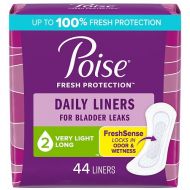 Walgreens Poise Incontinence Liners, Very Light Absorbency Long Length