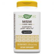 Walgreens Natures Way MSM 1000 mg Dietary Supplement Tablets