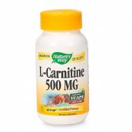 Walgreens Natures Way L-Carnitine 500 mg Dietary Supplement Vcaps